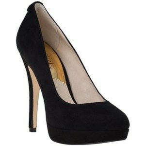 Michael Kors Suede Platform Heels 9M